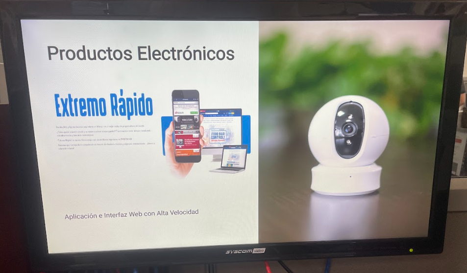 Pantalla de celular con imagen de la pantalla de un computadorDescripción generada automáticamente con confianza baja